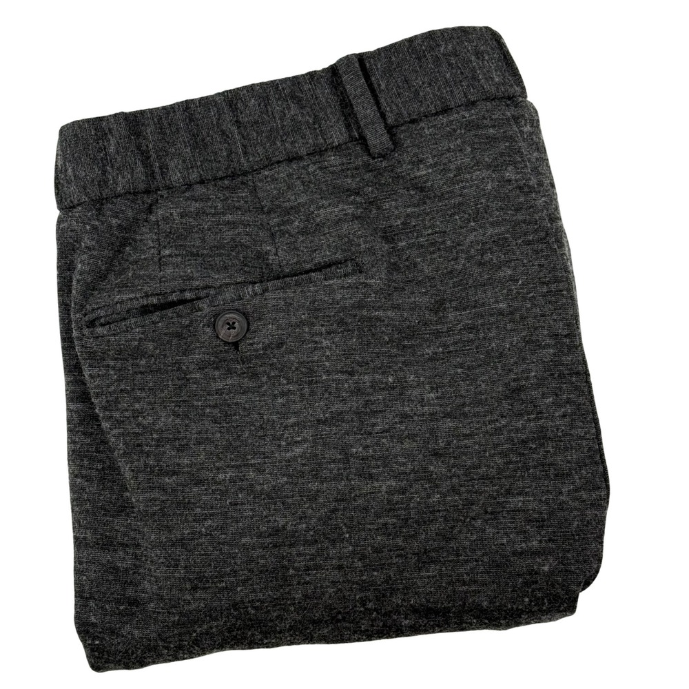 Ballin No Limits Wool‎ Blend Dress Pants Mens Gray Drawstring Trousers 36